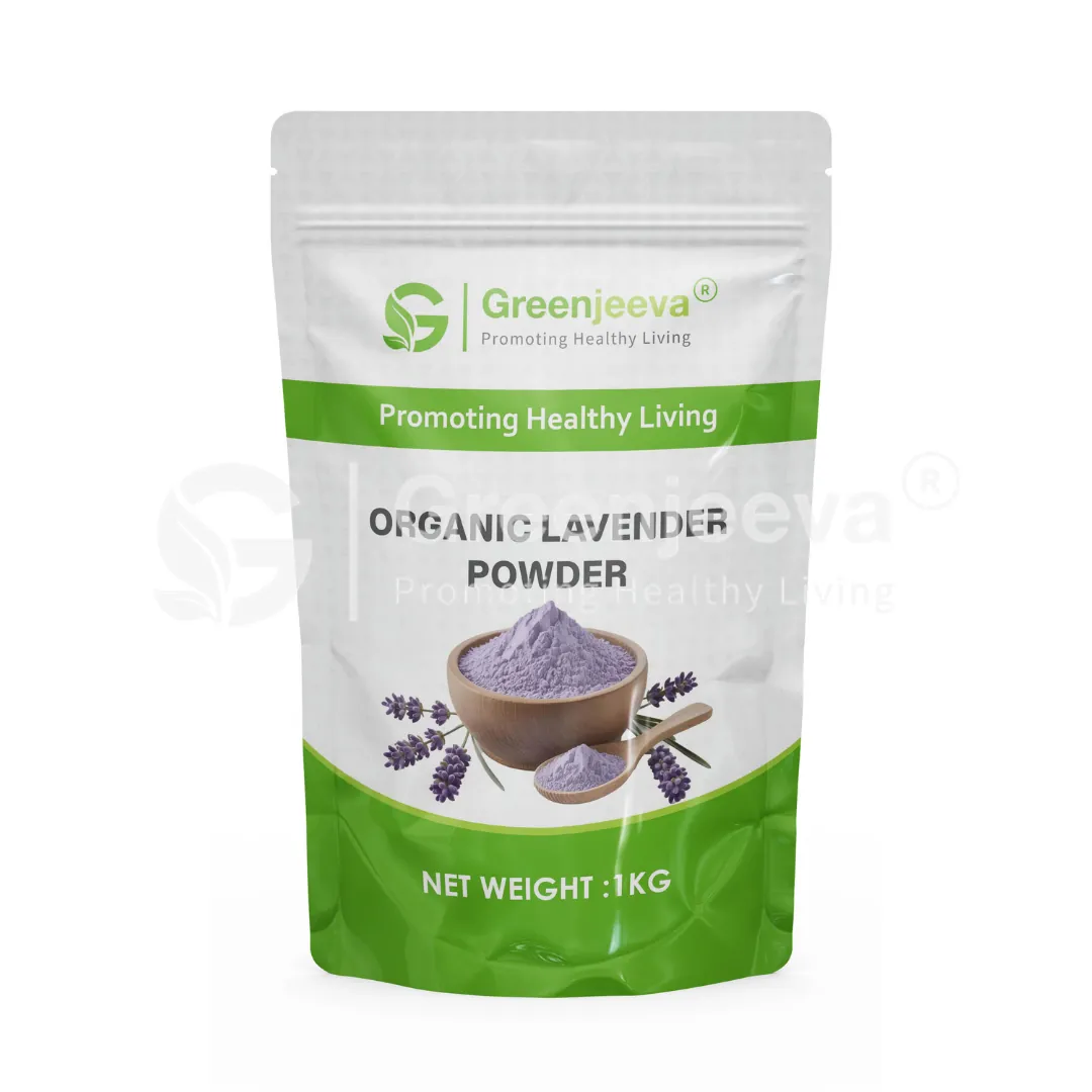 Organic Lavender Powder Pouch Organic Lavender Powder Pouch